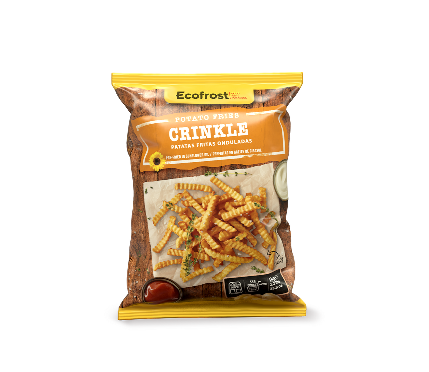 Frozen Crinkle Cut Fries