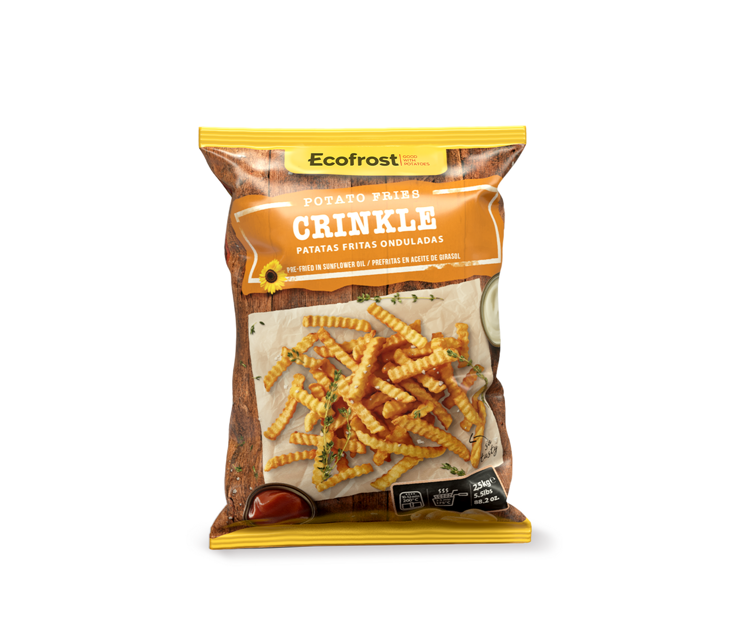 Frozen Crinkle Cut Fries