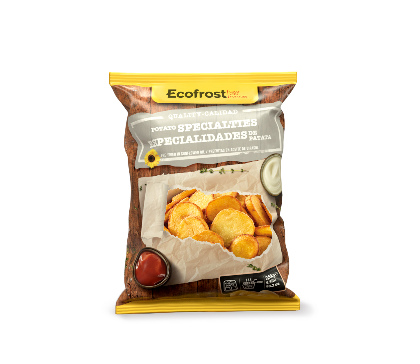 Frozen Potato Slices