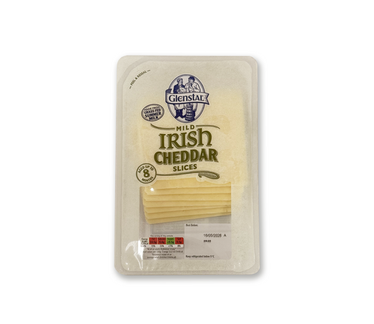 White Mild Irish Cheddar Slices