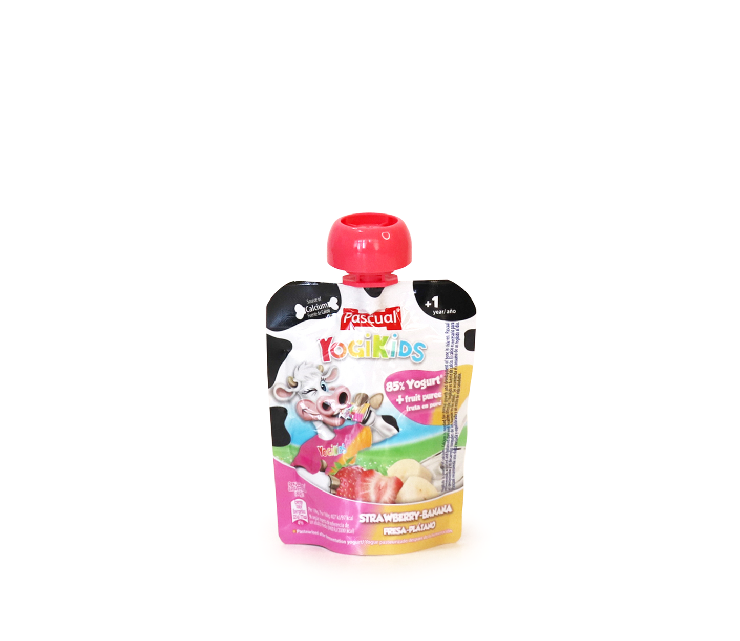 Pascual Strawberry Banana YogiKids