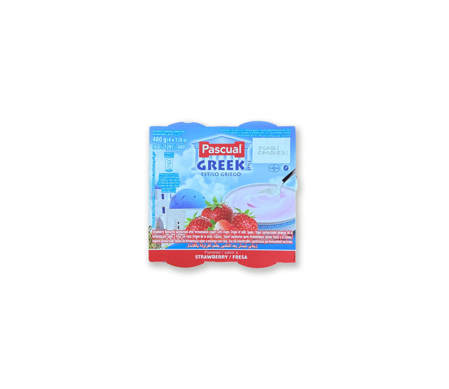 Greek Strawberry Yoghurt