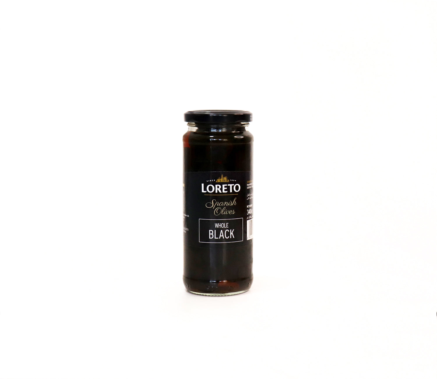 Loreto Whole Black Olives