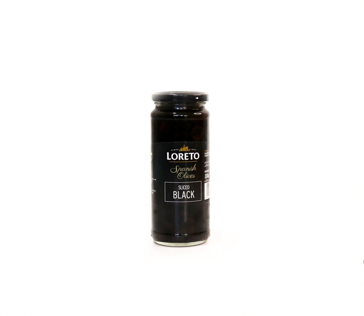 Loreto Sliced Black Olives